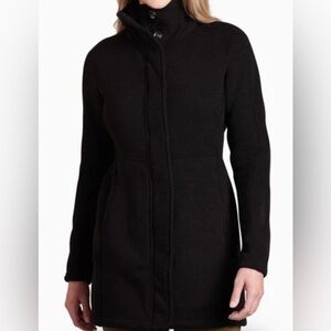 Kuhl Highland Long Jacket in black size small